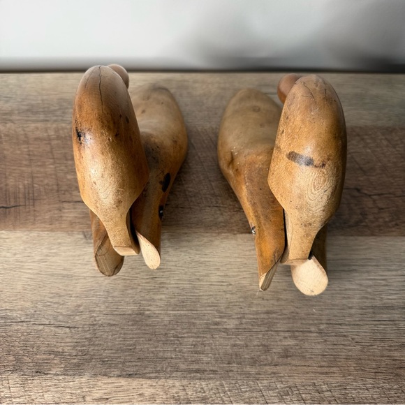 Antique Wooden Shoe Forms Inserts Stretchers Vintage Collectible Cobbler - Picture 7 of 12